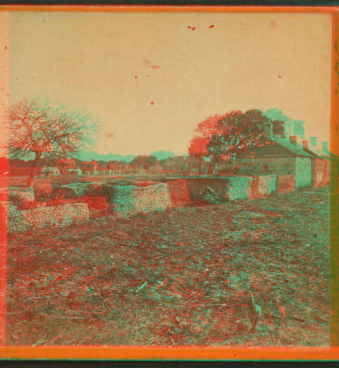 Ruins of slave quarters, Ft. George. 1865?-1890?