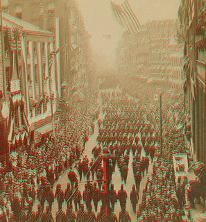 Parade of the Knights Templars, Washington St., Boston, '95