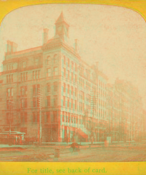 Central Music Hall, State and Randolph Streets. 1865?-1890?