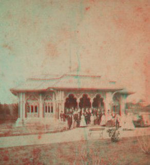 Mineral spring in Central Park. 1860?-1905?