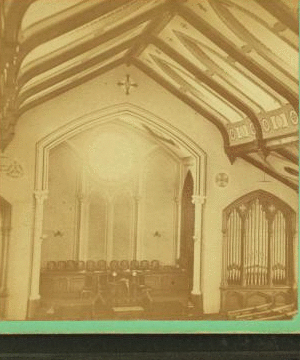 [Interior of a church.] 187-?