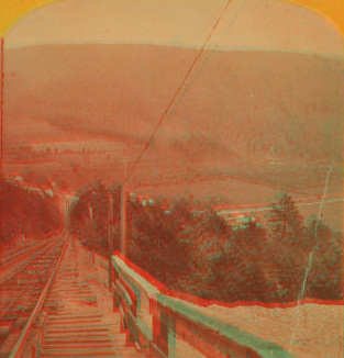 [View of the Lehigh Valley Railroad.] 1870?-1885?