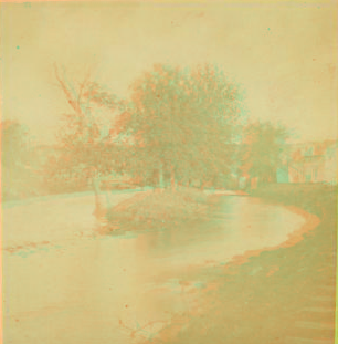 Spring Creek below Bellefonte looking south. 1860?-1900?