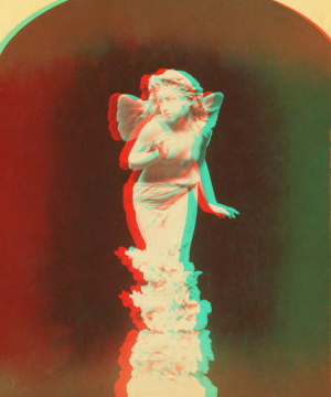 [Sculpture] "Girl as butterfly." 1876