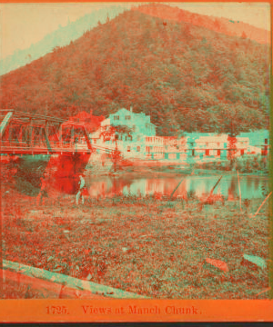 View at Mauch Chunk. 1859-1885?