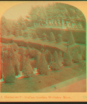 Hunnewell's Italian Gardens, Wellesley, Mass. 1870?-1895?