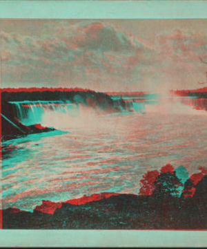 Niagara Falls from Victoria Point. 1860?-1905