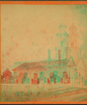 [Church in Wiscasset, Lincoln Co., Maine.] 1870?-1889?