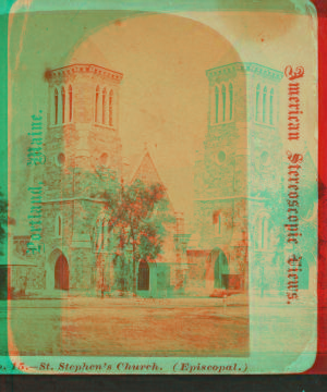 St. Stephen's Church. (Episcopal). 1865?-1883?