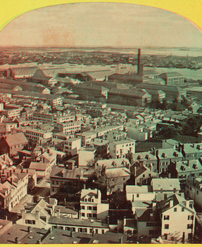 Panorama from Bunker Hill Monument