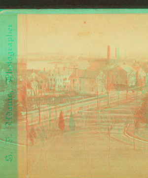 [General view of New Bedford.] 1860?-1895?