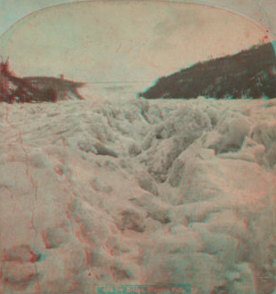 Ice Bridge, Niagara Falls. 1860?-1895?