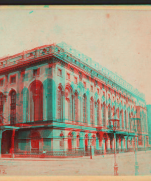 New York Academy of Music, corner 14th Street and Irving Place. 1859?-1895?