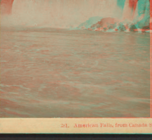 American Falls, from Canada side. 1870?-1902