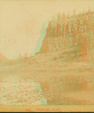 Obsidian Cliff. 1881-1889