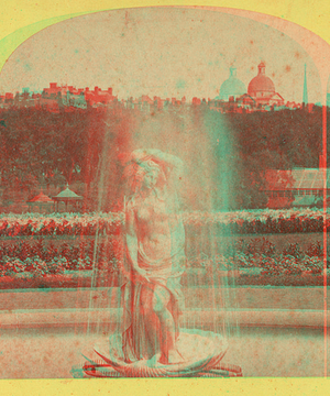 The Public Garden [fountain with statue of Venus]