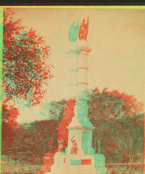 [Soldiers' and Sailors' Monument.] 1860?-1890?