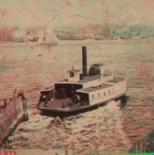 Ferry boat on the East River. 1859?-1875? [ca. 1860]