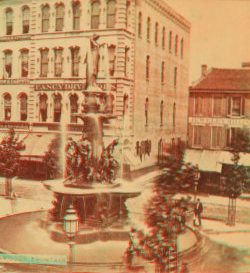 Tyler Davidson fountain. 1865?-1895?