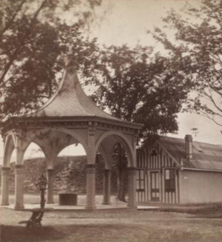 [Gazebo, Eldridge Park, Elmira, N.Y.] [1865?-1880?]