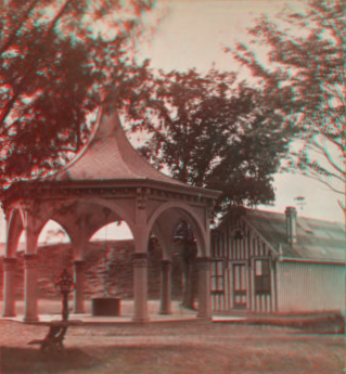 [Gazebo, Eldridge Park, Elmira, N.Y.] [1865?-1880?]