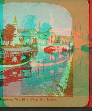 West Lagoon, World's Fair, St. Louis. 1904