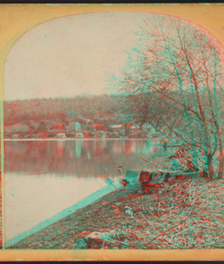 View of corner of Cayuga Lake. [1860?-1885?]