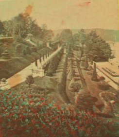 Italian Garden, near Boston. 1870?-1895?