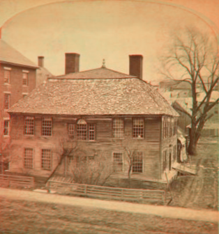 The oldest house in Montpelier [ca. 1870s or 1880s]. 1870?-1885?