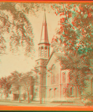 [Universalist Church, Augusta, Maine.] 1869?-1880?