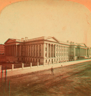 The U.S. Treasury. 1860?-1915? 1870