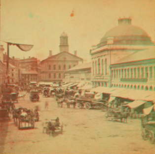 Quincy Market, Boston. 1859?-1915?