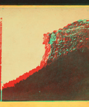 Old Man of the Mountain, Franconia Notch, N.H. [ca. 1860] 1858?-1890?