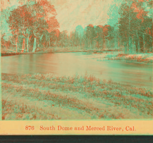 South Dome and Merced River, Cal. 1880?-1897?