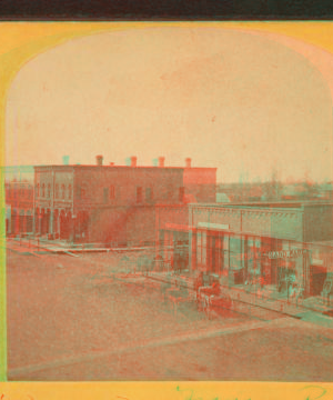 View of a hardware store, New Richmond. [ca. 1880] 1862?-1899