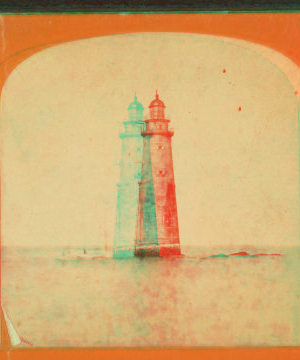 Minot's Ledge Lighthouse. 1859?-1885?