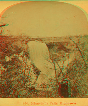 Minnehaha Falls, Minnesota. 1865?-1903