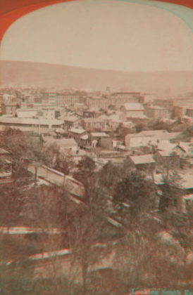 From Park Church tower. Looking south-east. [1865?-1880?]