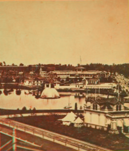 Lake from Machinery Hall. 1876