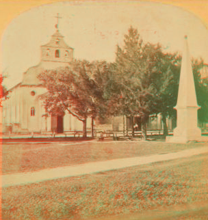 Old Spanish Cathedral. St. Augustine, Fla. 1870?-1900? [ca. 1885-ca. 1895]