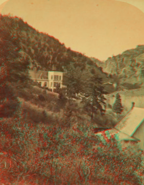 Gen. Palmer's home, Glen Eyrie. 1870?-1890?