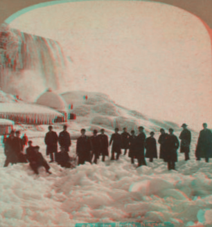 Ice Bridge, Niagara. 1860?-1895?