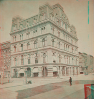 New Masonic Temple, Twenty-third St. & 6th Ave. [1865?-1896?] [ca. 187-]