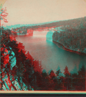 Lake from Eagle Cliff. [1865?-1885?]