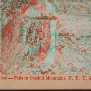 Falls in Catskill Mountains, N.Y. U, S. A. [1858?-1880?] [ca. 1890]