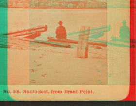 Nantucket from Brant Point. 1865?-1880?