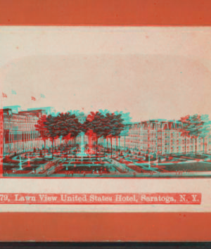 Lawn View, United States Hotel, Saratoga, N.Y. [1869?-1880?]