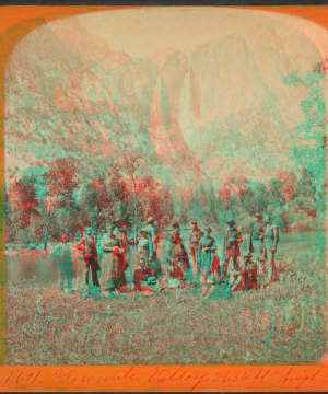 Yosemite Valley, 2,634 feet high. 1864?-1874?