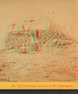 Tip Top House, Summit of Mt. Washington. 1864?-1892?