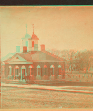 Court House, Williamsburg, Va. 1865?-1896?